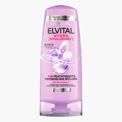 L’Oréal Paris Elvital Hydra Hyaluronic 72H Feuchtigkeits-Versiegelnde Spülung 250ml