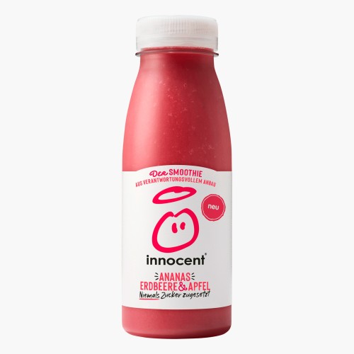 Innocent Smoothie Ananas, Erdbeere & Apfel 250ml