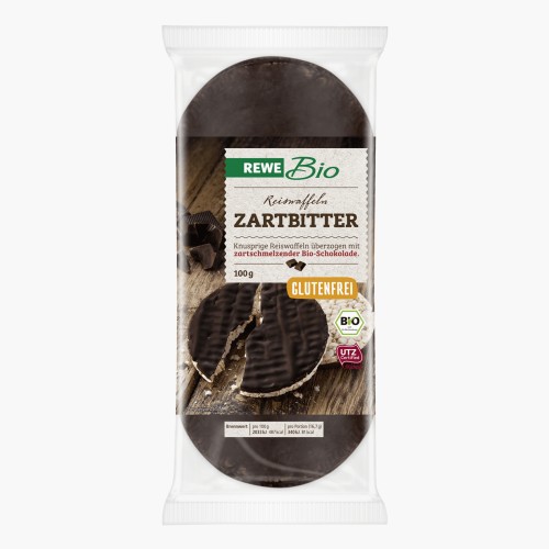 Rewe Bio Reiswaffeln Zartbitter 100g