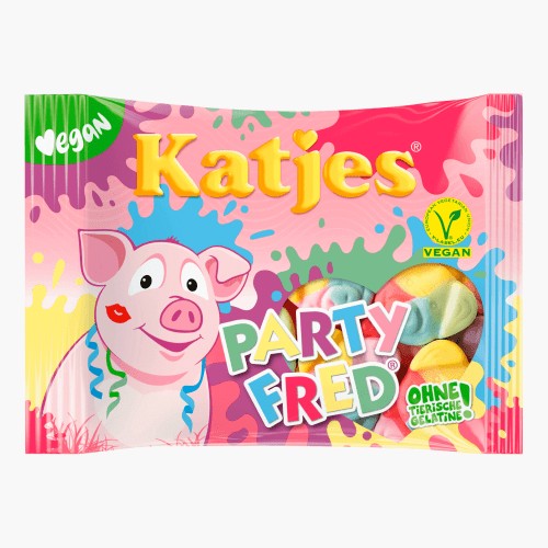 Katjes Fruchtgummi Party Fred vegan 175g