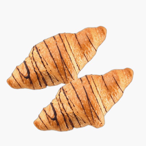 2 Stk. - Kamps Buttercroissant mit Schokoladencreme
