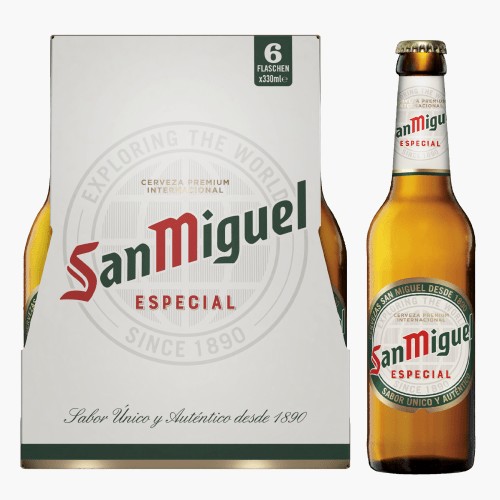 San Miguel Especial 6x0,33 (5,4% vol.)