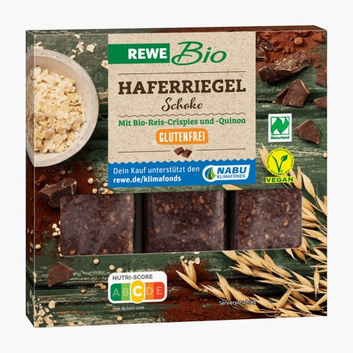 Rewe Bio Hafer-Schoko Riegel 3x35g