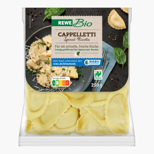 Rewe Bio Cappelletti Spinat-Ricotta 250g