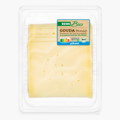 Rewe Bio Gouda Mittelalt Pikant 150g