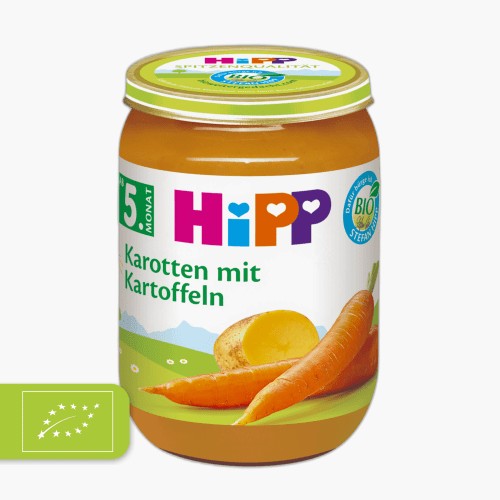 Hipp Bio Karotte mit Kartoffel 190g