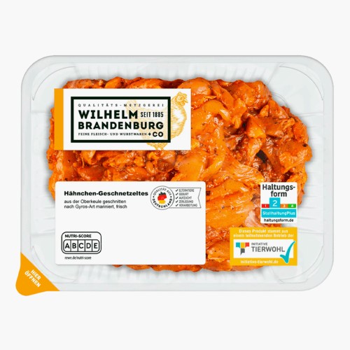 Wilhelm Brandenburg Hähnchen Gyros gewürzt 500g