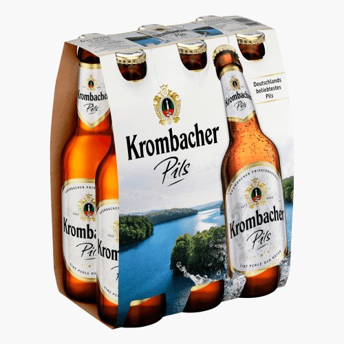 Krombacher Pils (4,8 % vol ) 6x0,33l MW