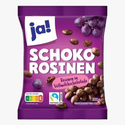 Ja! Schokorosinen 200g