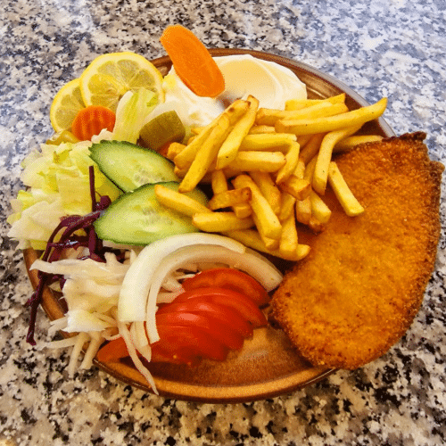 Schnitzel Menü