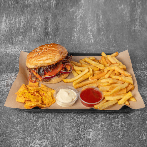 Cheese Burger-Menü