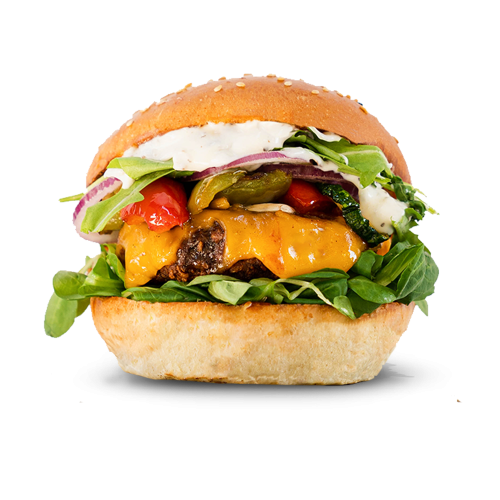 50% Vegan Trüffel Burger