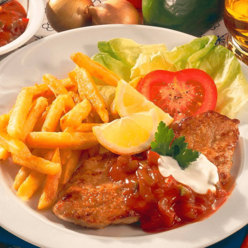 Schnitzel ungarischer Art