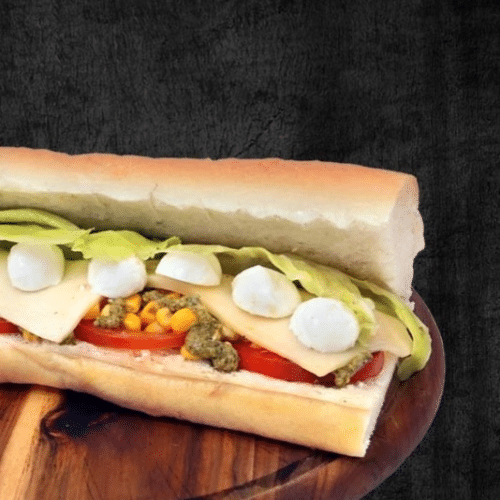 Croque Veggie Mozza