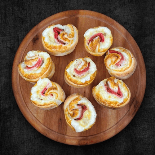 Pizzabrötchen Salami