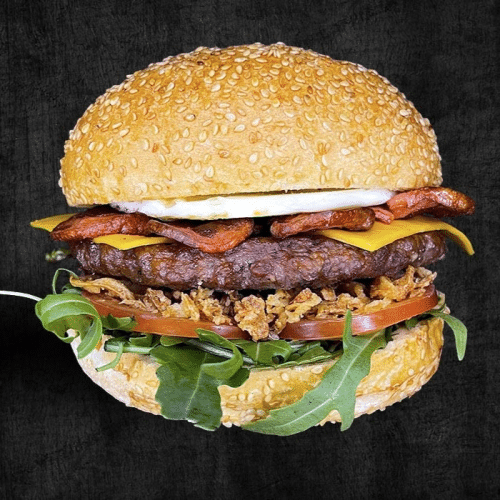 Sucuk-Egg Burger