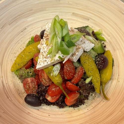 griech. Bauernsalat & Pitabrot