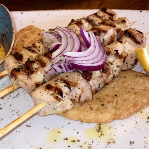 Hähnchen-Spieße Souvlaki