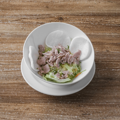 Salat mit Rindfleisch