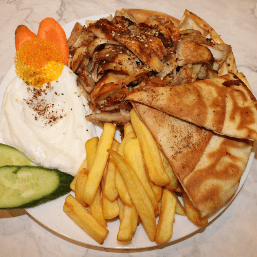 Schawarma Teller