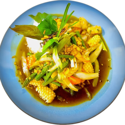 45. Muc Xao Xa Ot - Tintenfisch mit Chili