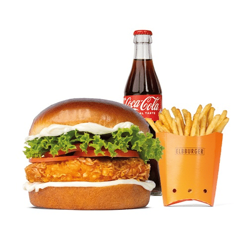 Vegan Crispy Burger Menü