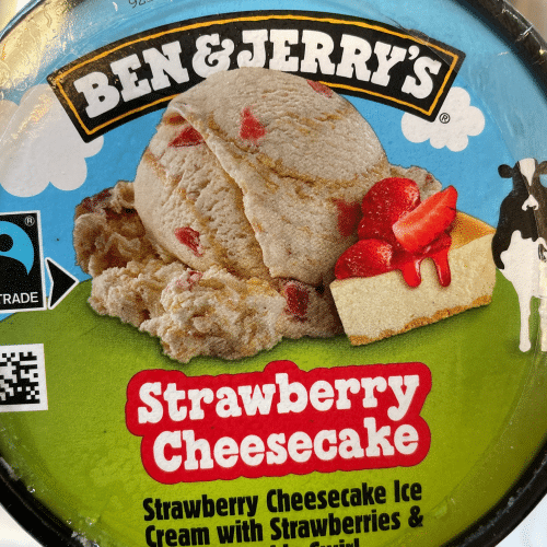 Ben & Jerrys (strawberry Cheesecake)