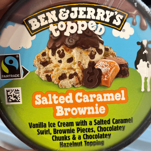 Salted caramel Brownie