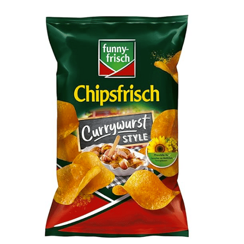 Chipsfrisch Funnyfrisch, Currywurst 175g