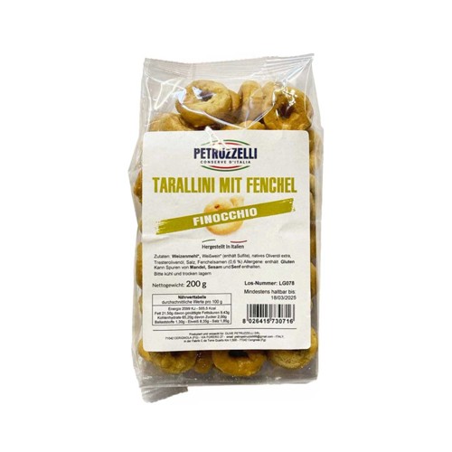 Tarallini mit Fenchel 31704
