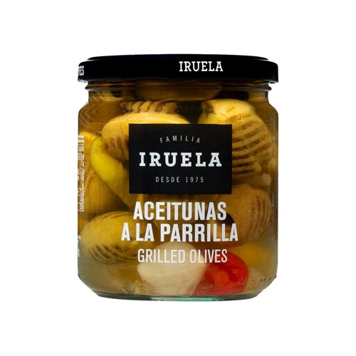 Gegrillte grüne Oliven ohne Stein 21030