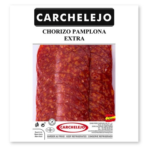 Chorizo Pamplona Extra - Paprikawurst in Scheiben 27203