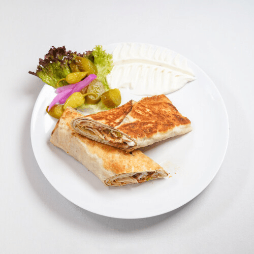 Schawarma-Hähnchen Sandwich