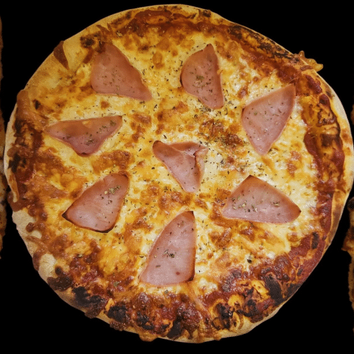 Italienische Pizza Putenschinken