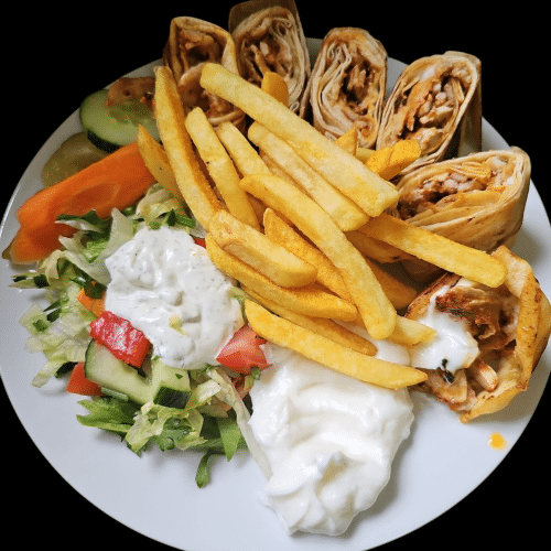 Shawarma-Teller