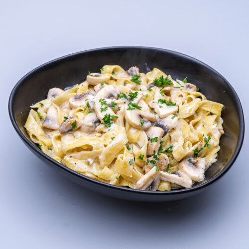 Pasta Funghi mit Grana Padano