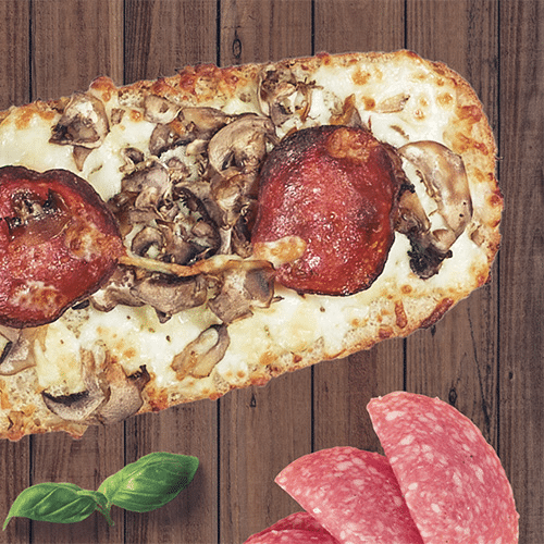 Zapiekanka Der Klassiker mit Salami