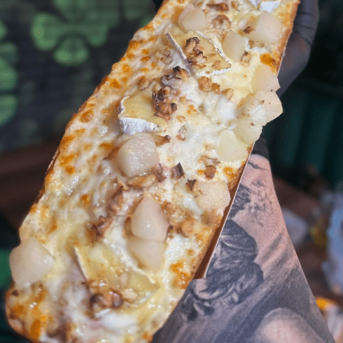 Zapiekanka Birne und Honig