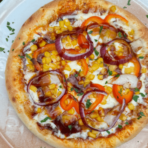 Pizza Barbecue Chicken