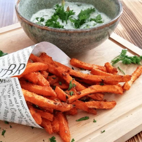 Süßkartoffel-Pommes frites