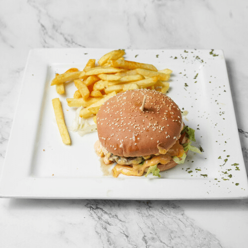 Barbecue Cheeseburger