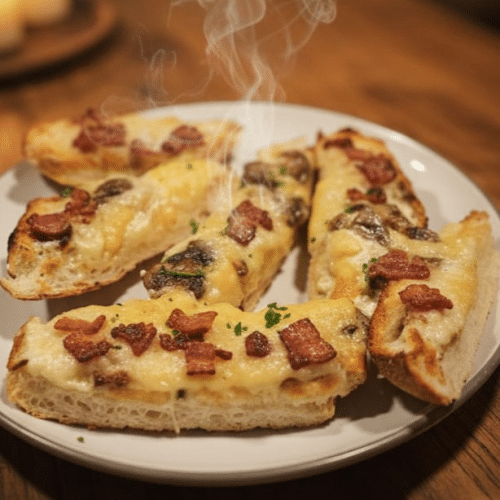 Bacon Garlic Breadsticks