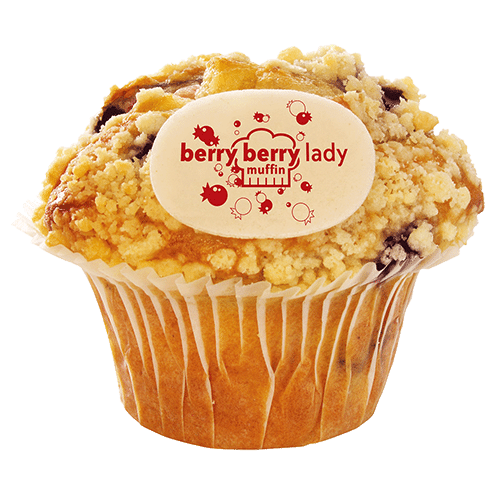 XL Mega Muffin Berry Berry Lady (ca. 130g)