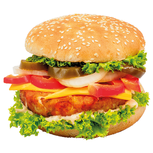 Hot-Veggie-Burger
