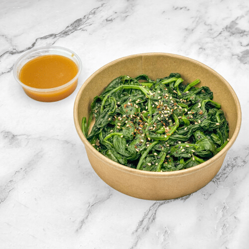 Korean Spinach Salad (Vegan)