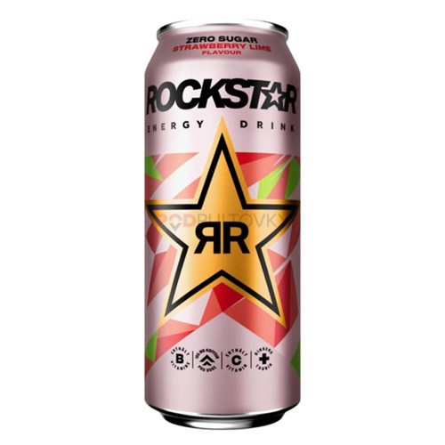 Rockstar Zero Strawberry-Lime 0.5l (EINWEG)