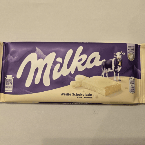 Milka Weisse Schokolade 100g