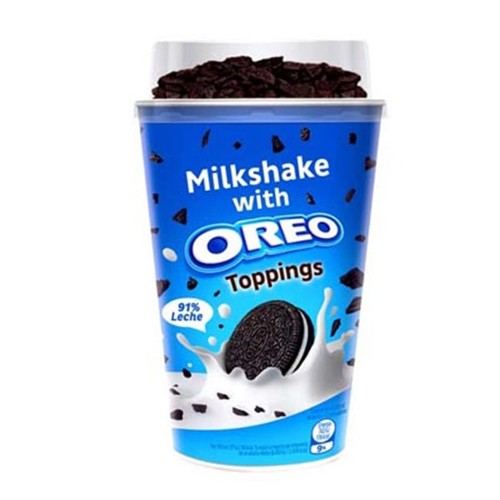 Oreo Milkshake With Oreo Toppings 0.2l