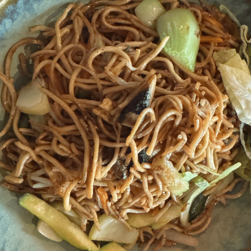 Gebratene Nudeln (vegetarisch)