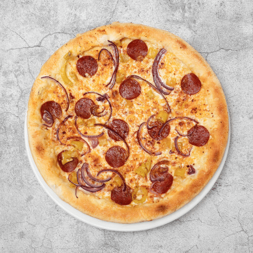 Pizza Diavola (scharf)